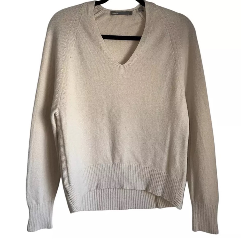 Vince 100% Cashmere Raglan Sweater Sz Small